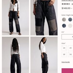 We The Free Moxie Pull-On Barrel Jeans